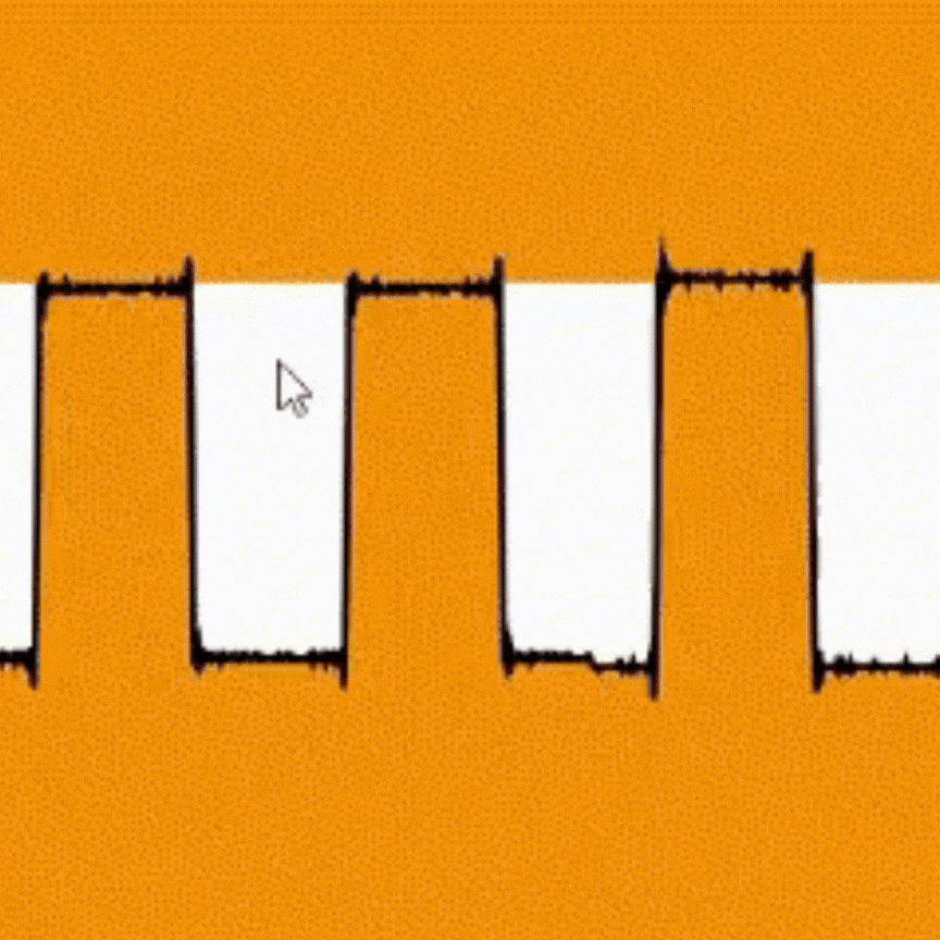 I continued to experiment and play around with my mouse location. The sound also changed, becoming either more intense or lighter.